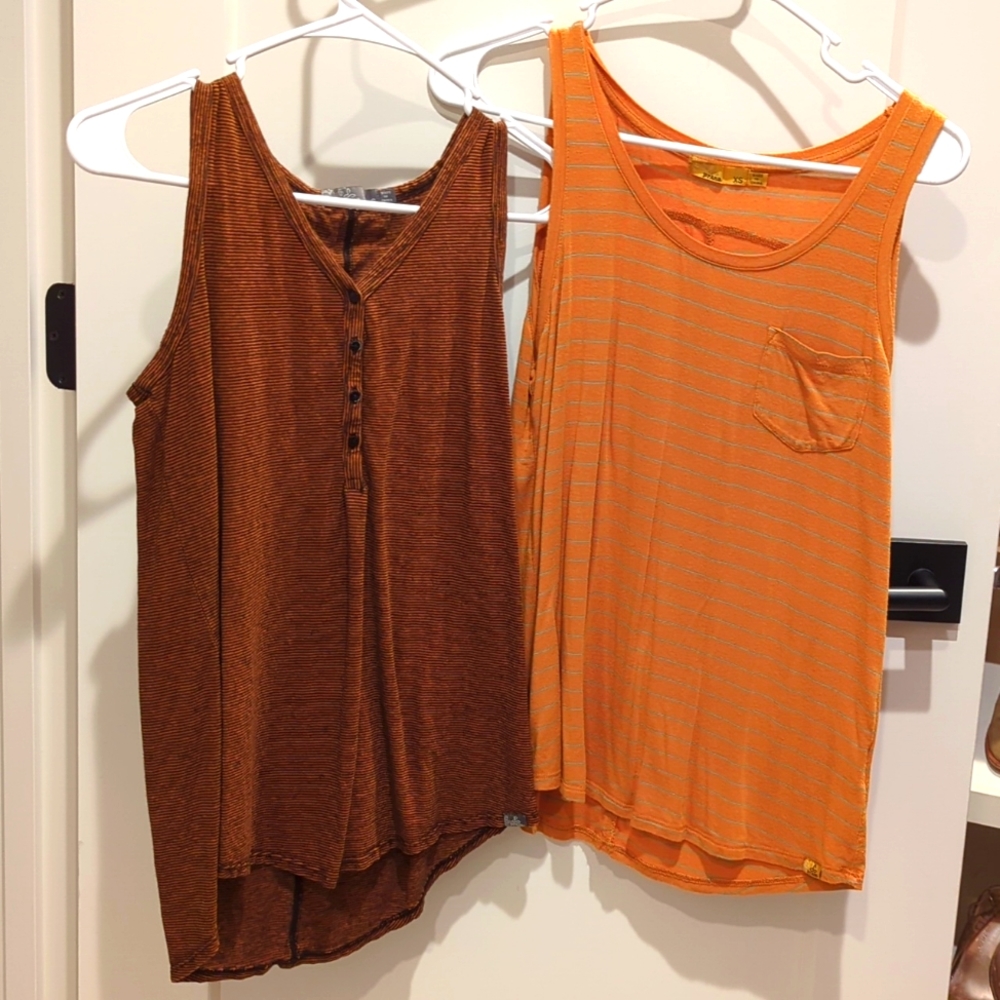 Two Prana tank tops